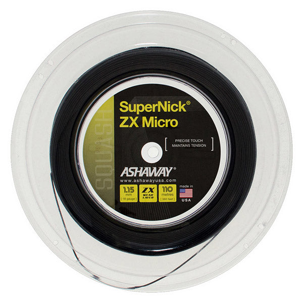 Ashaway Supernick ZX Micro 18g Squash Reel 360' – PlayYourCourt