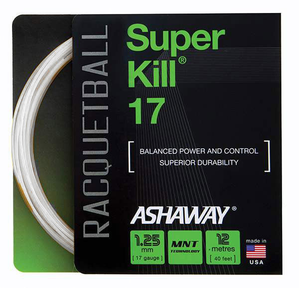 Ashaway Superkill 17g Racquetball (White) vid-40257275068503 @size_OS ^color_WHT