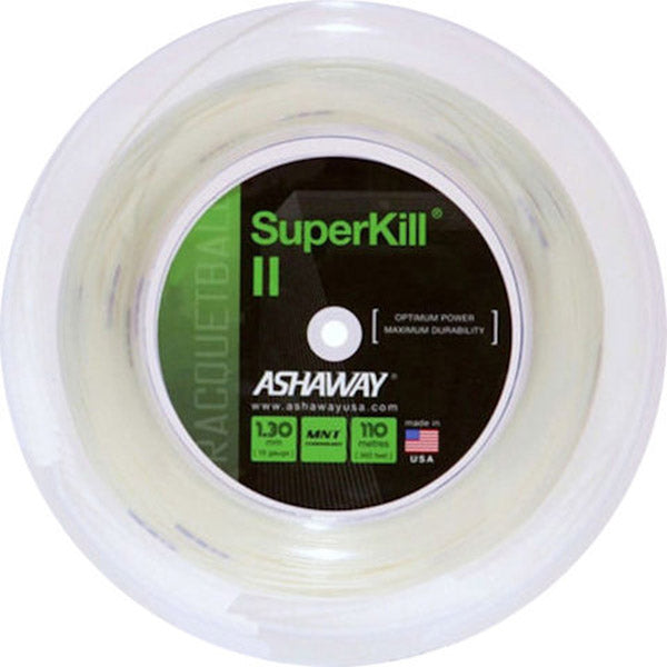 Ashaway Superkill II Racquetball Reel 360' (White) vid-40257275166807 @size_OS ^color_WHT