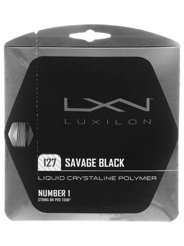 Luxilon Savage 127 16g (Black) vid-40149907931223