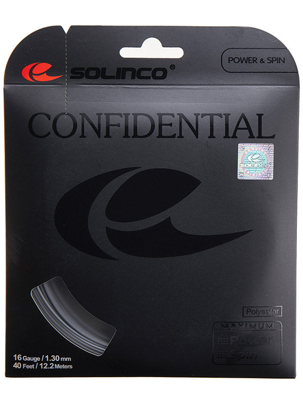 Solinco Confidential (Dark Silver) vid-40174005485655