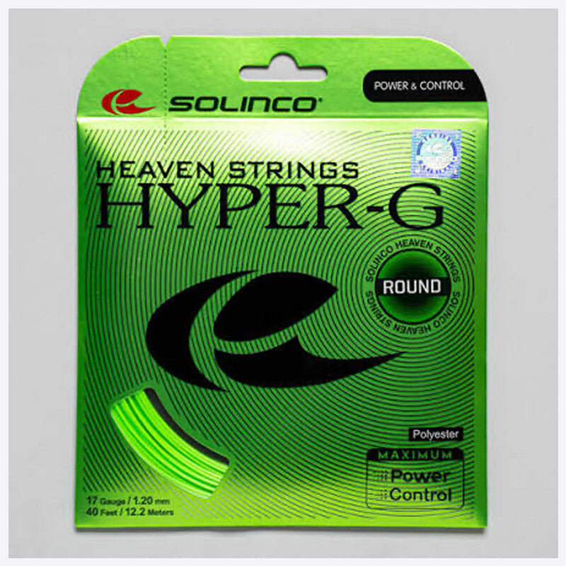 Solinco Hyper-G Round (Lime) vid-40510794006615 @size_1.20 ^color_LIM