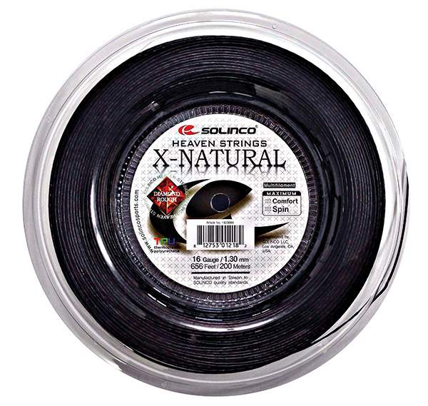Solinco X-Natural Reel 656' (Black) – PlayYourCourt