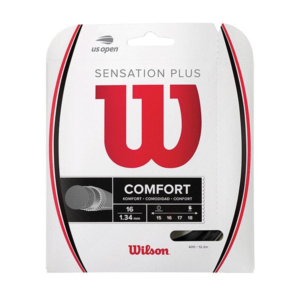 Wilson Sensation Plus 16g (Black) vid-40149897019479