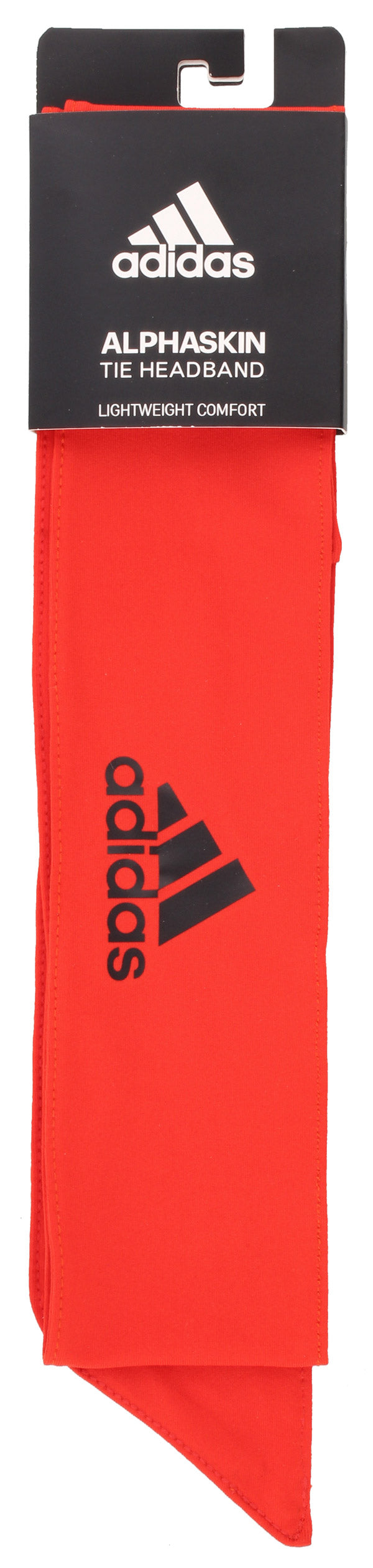 adidas Alphaskin Tie Headband (Red) vid-40142099316823