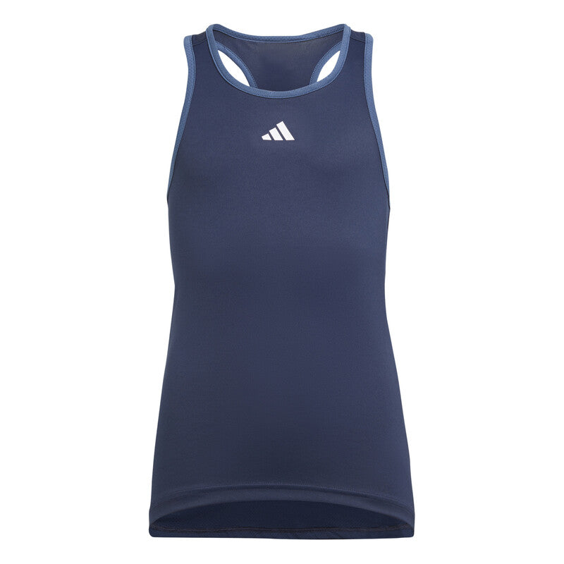 adidas Girls Club Tank (Navy) vid-40378355351639 @size_S ^color_NVY
