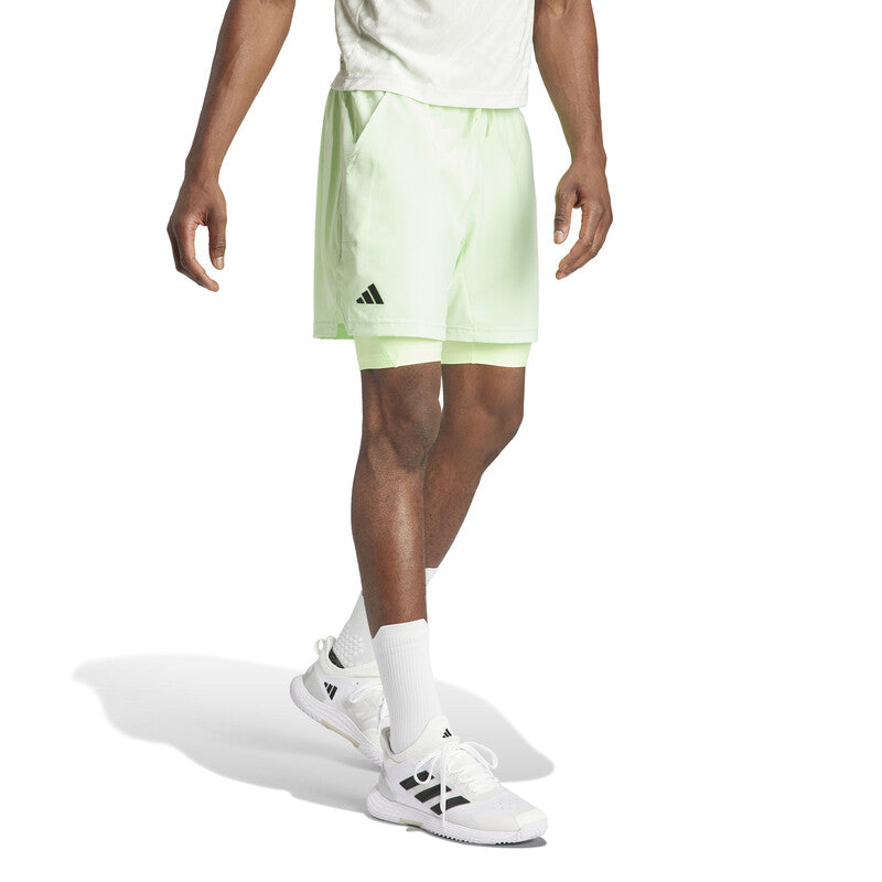 adidas Heat.RDY 2-n-1 Pro Short (M) (Green Spark) vid-40381812998231 @size_XL ^color_GRN