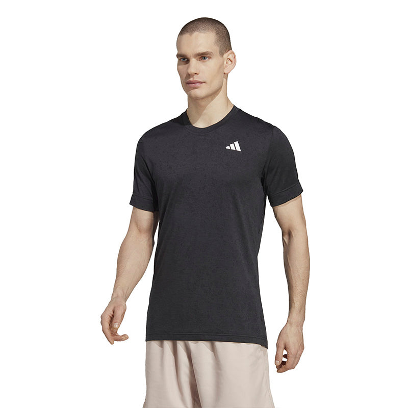 adidas Tennis Freelift Tee (M) (Black) vid-40174770192471