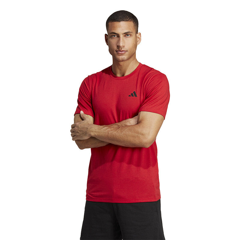 adidas Train Essentials Feelready Tee (M) (Red) vid-40407491706967 @size_L ^color_RED