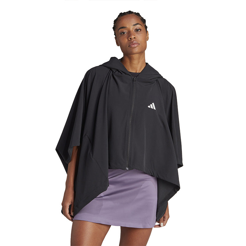 adidas Tennis Premium Jacket (W) (Black) vid-40225665089623 @size_XS ^color_BLK
