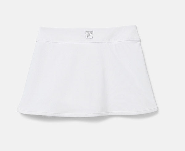 FILA Girls Core Skirt (G) (White) vid-40175222358103