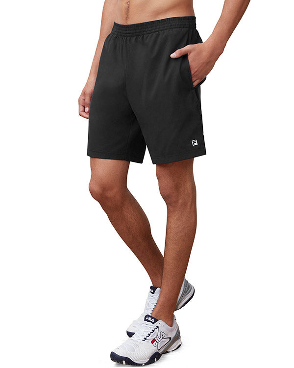 FILA Essentials 7" Hardcourt II Shorts (M) (Black) vid-40175331999831