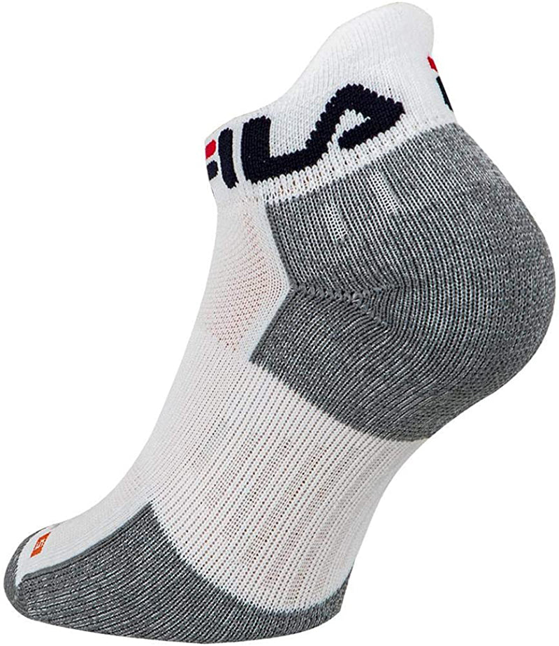 FILA Low Cut Tab Sock (White) vid-40175284093015