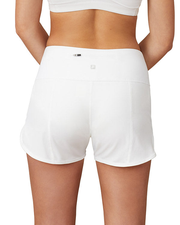 FILA Essentials Stretch Woven Shorts (W) (White) vid-40175287402583