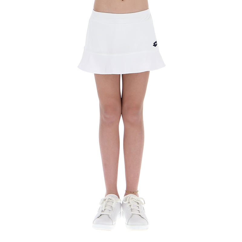 Lotto Girls Squadra II Skirt (White) vid-40141744898135