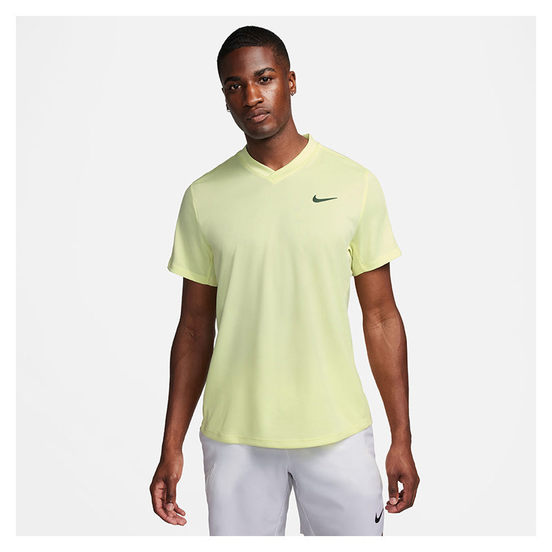 Nike Court Dri-FIT Victory Top (M) (Luminous Green) vid-40395936596055 @size_XL ^color_LIM