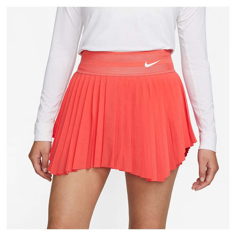 Nike Court Dri-FIT Slam NY Skirt (W) (Ember Glow) vid-40334995259479 @size_L ^color_ORG