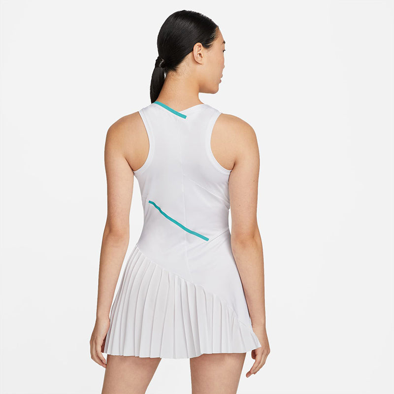 Nike Court Melbourne Dress NT (W) (White) vid-40198858702935 @size_L ^color_WHT