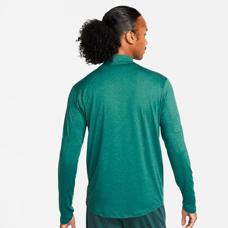 Nike Element 1/2 Zip Running Top (M) (Faded Spruce) vid-40198828556375 @size_S ^color_GRN