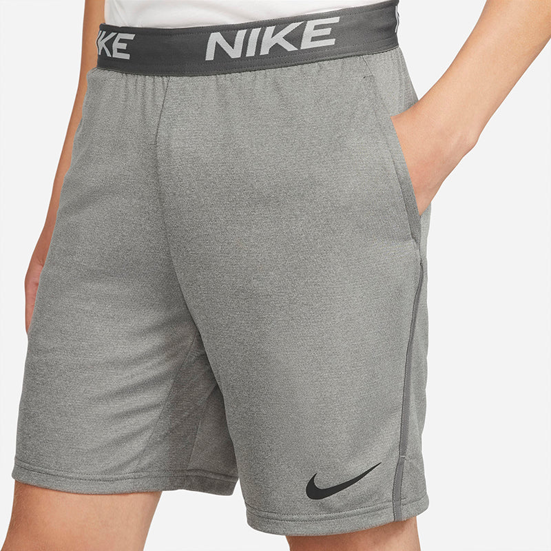 Nike DriFit Veneer Training Short  (M) (Grey) vid-40198839533655 @size_S ^color_GRY