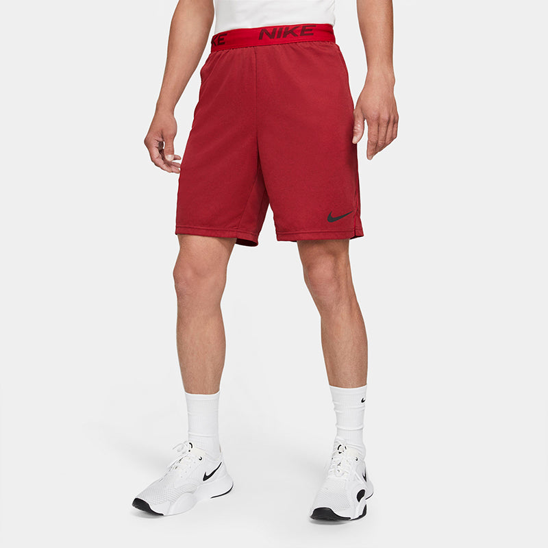 Nike DriFit Veneer Training Short (M) (Red) vid-40198422102103 @size_L ^color_RED