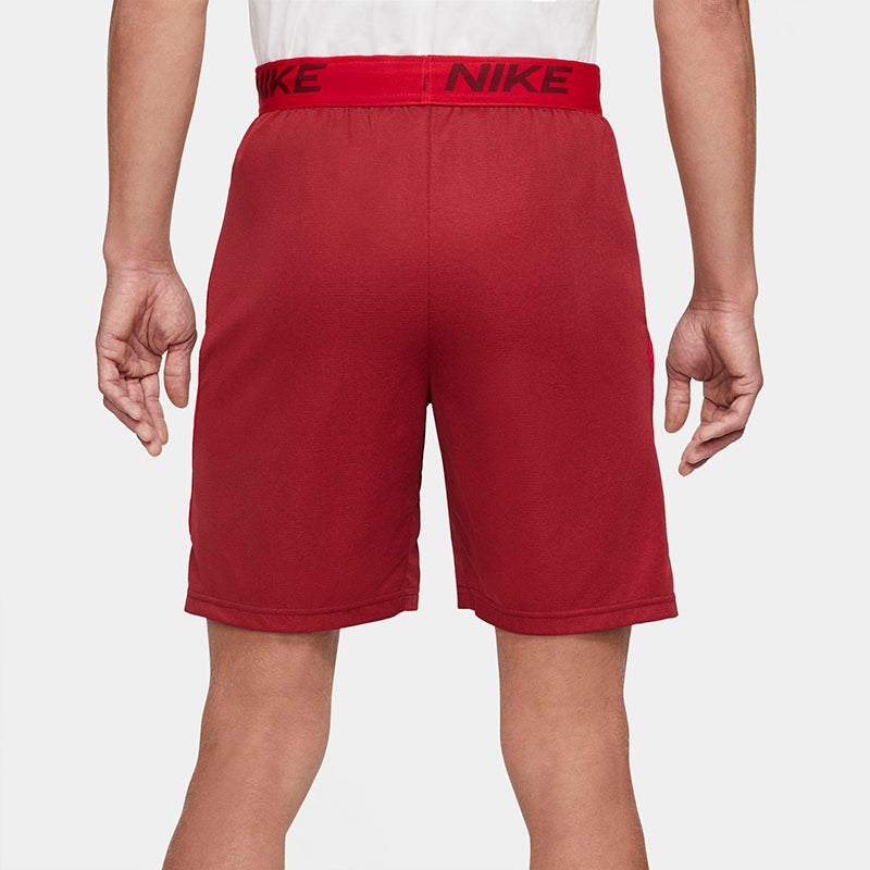 Nike DriFit Veneer Training Short (M) (Red) vid-40198422102103 @size_L ^color_RED