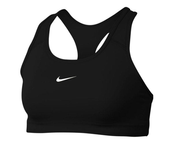 Nike Swoosh Sports Bra (W) (Black) vid-40198764593239 @size_XL ^color_BLK