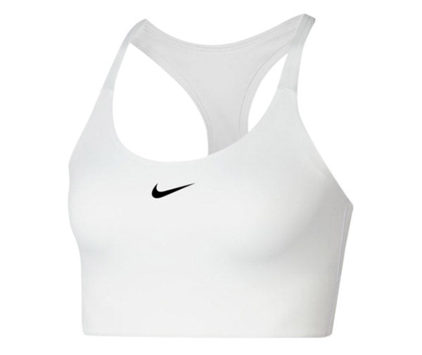 Nike Swoosh Sports Bra (W) (White) vid-40198781206615 @size_XL ^color_WHT
