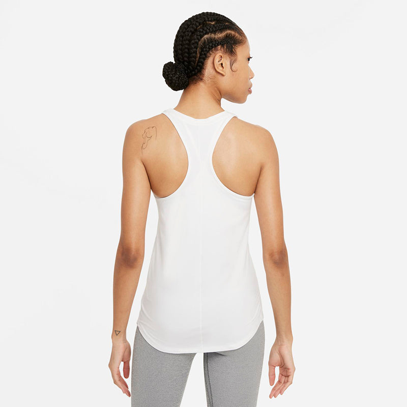 Nike One Luxe Slim Tank(W) (White) vid-40198761480279 @size_XS ^color_WHT