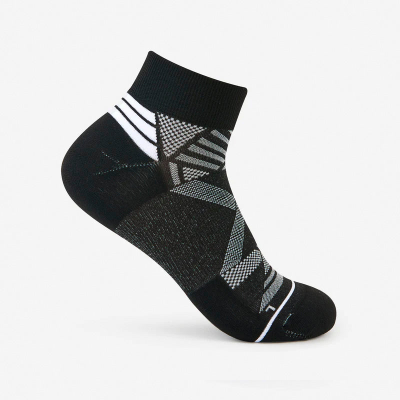 Thor-Lo Experia X-SPEED Performance Cushion Ankle (Black) vid-40175337603159 @size_L ^color_BLK