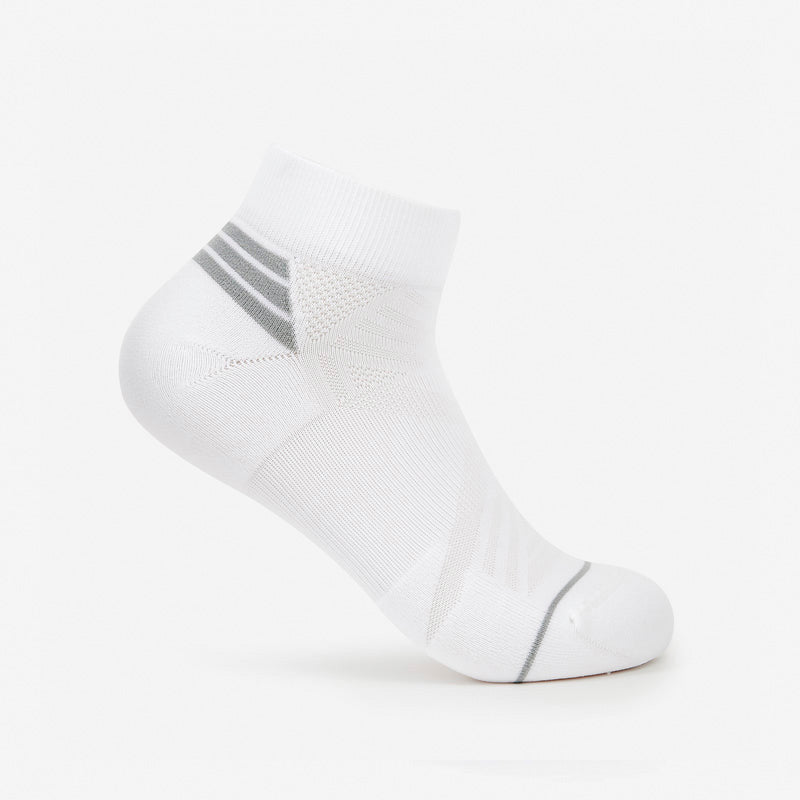 Thor-Lo Experia X-SPEED Performance Cushion Ankle (White) vid-40175219343447 @size_L ^color_WHT