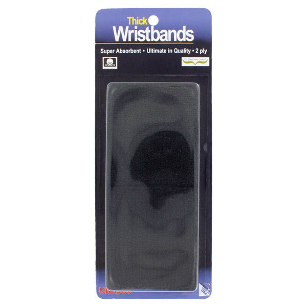 Unique Superthick Wristbands(2X) (Black) vid-40174636859479