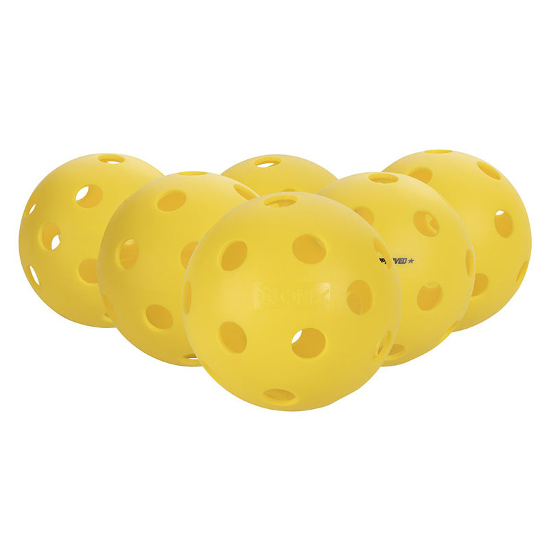 Onix Fuse Indoor Pickleball (6x) (Yellow) vid-40190383358039