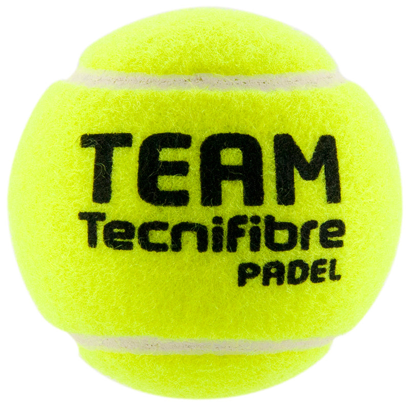 Tecnifibre Padel Team Balls (1 can) (Yellow) vid-40174672511063
