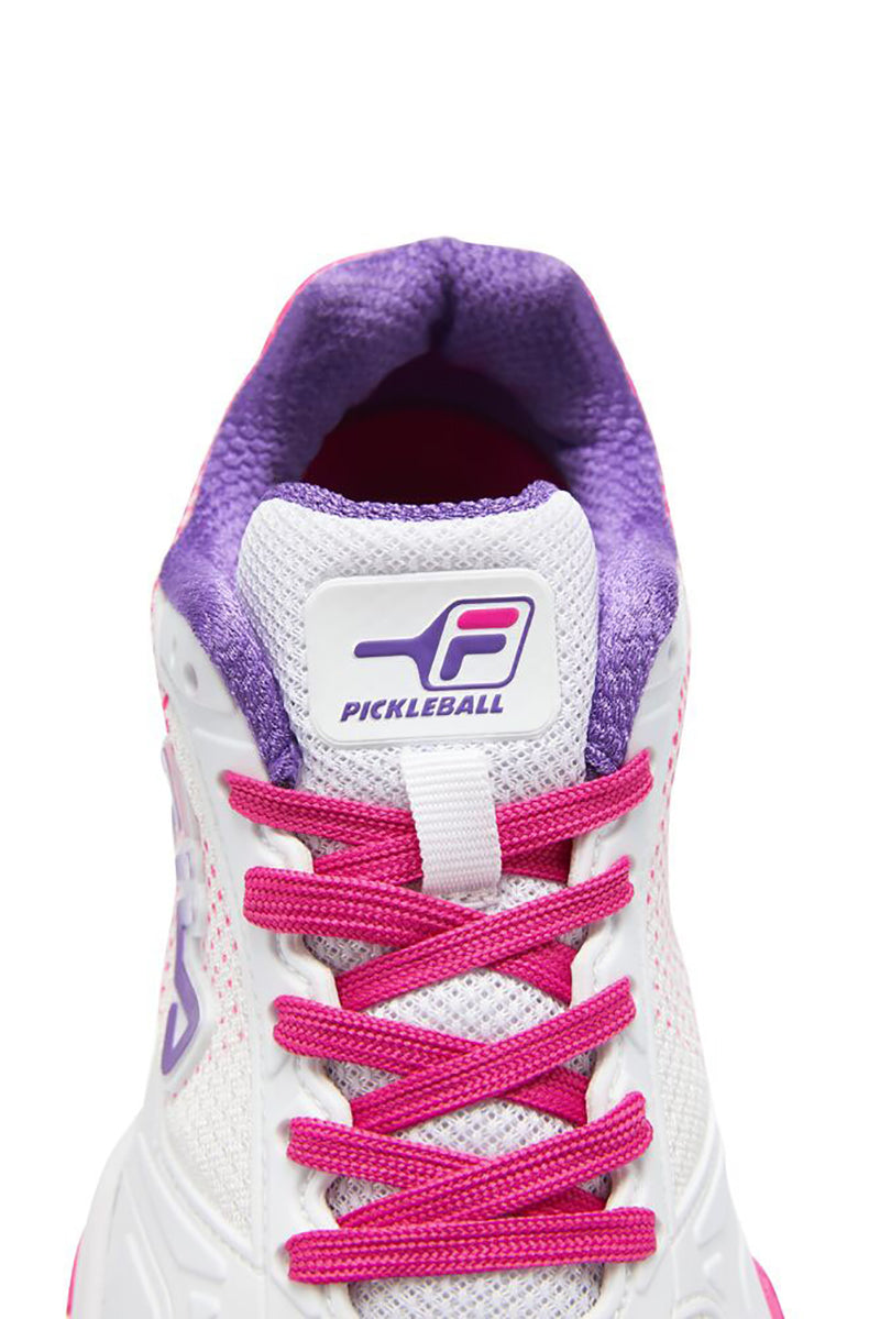 FILA Volley Zone Pickleball (W) (White/Pink) vid-40175238021207