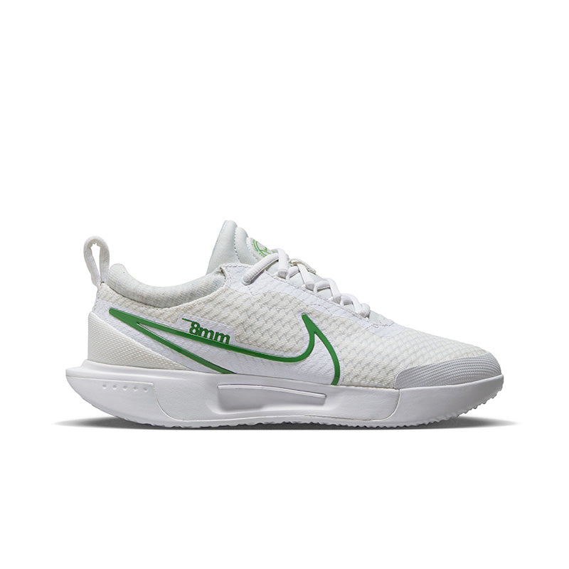 Nike Court Zoom Pro (W) (Off White/Kelly Green) vid-40229224054871 @size_10 ^color_WHT