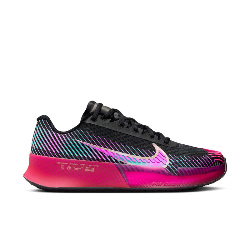 Nike Air Zoom Vapor 11 Premium (W) (Black/Pink) vid-40398865530967 @size_12 ^color_BLK