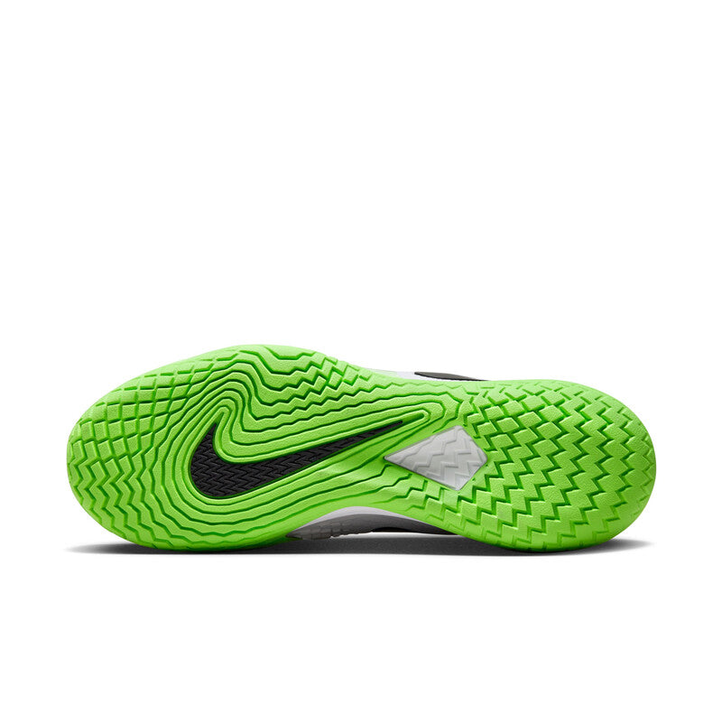 Nike Air Zoom Vapor Cage 4 (M) Rafa (White/Green) vid-40398548205655 @size_8 ^color_WHT