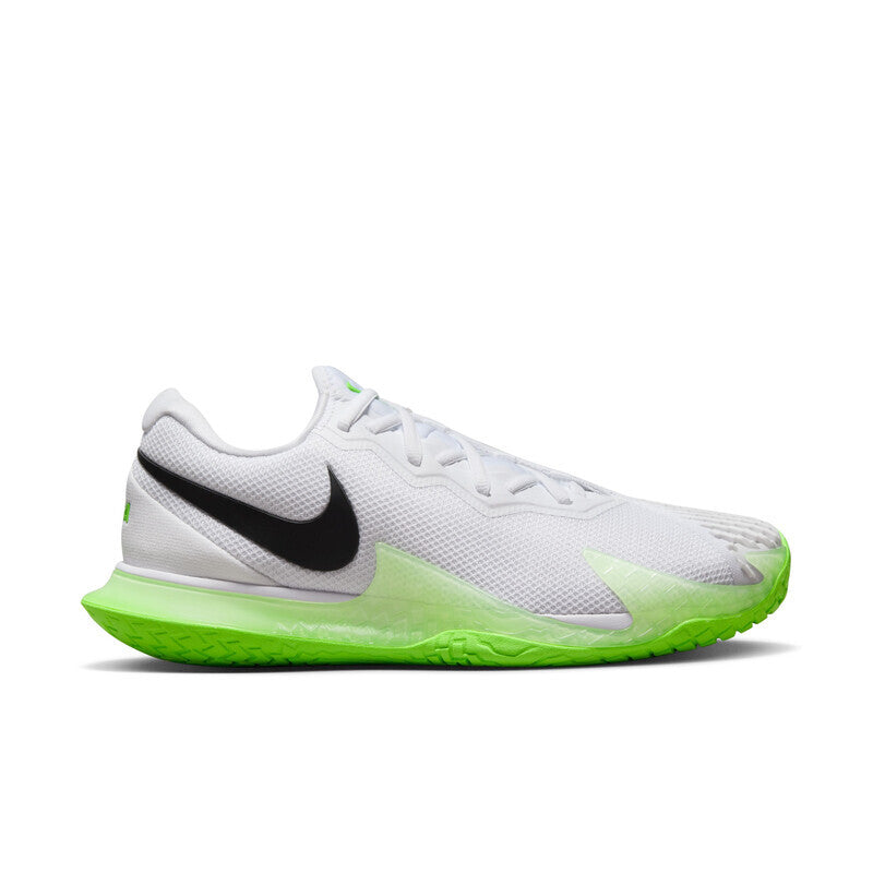 Nike Air Zoom Vapor Cage 4 (M) Rafa (White/Green) vid-40398547943511 @size_12.5 ^color_WHT