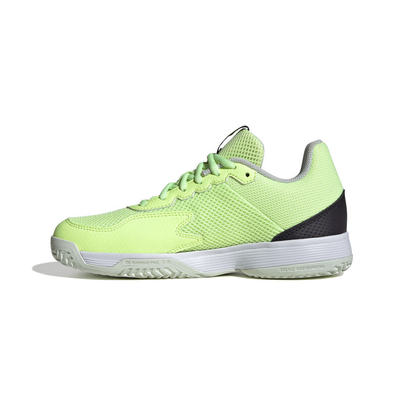adidas Courtflash k (Junior) (Green Spark) vid-40419551314007 @size_1 ^color_LIM