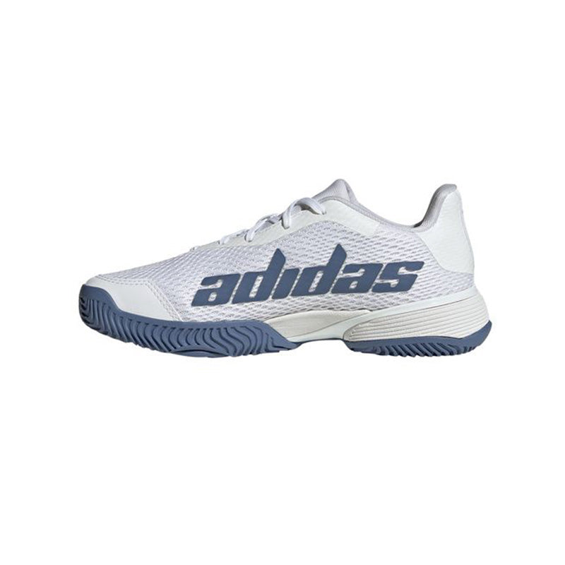 adidas Barricade k (JR) (White/Crew Blue) vid-40194439053399