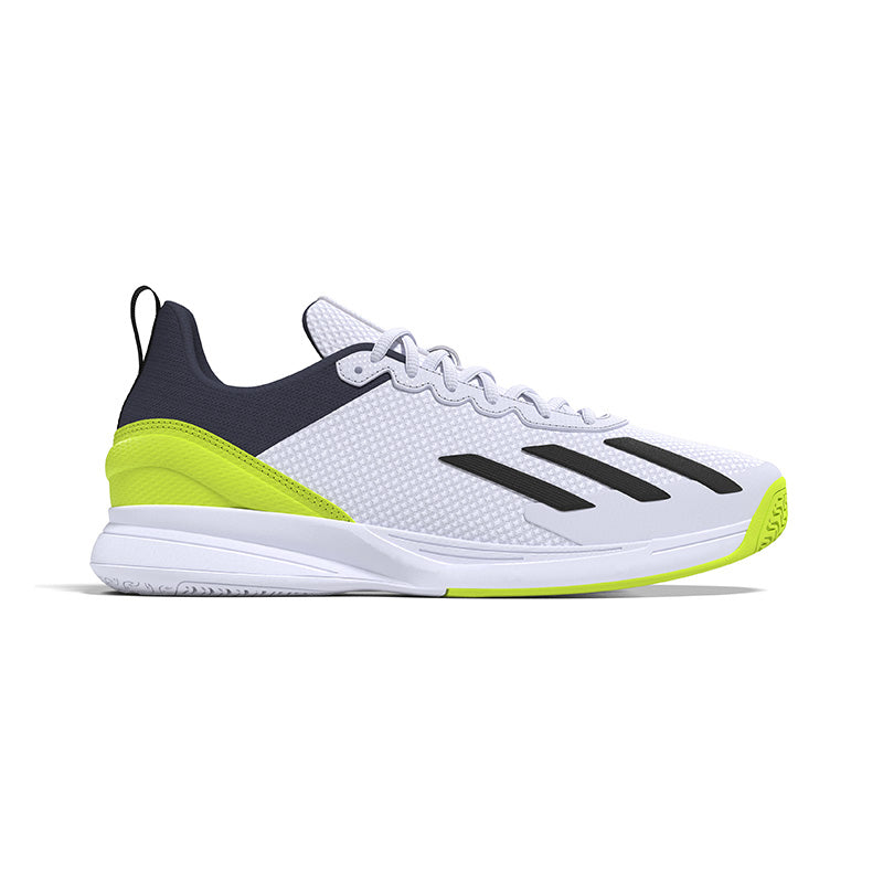 adidas CourtFlash Speed (M) (White/Yellow) vid-40192659423319