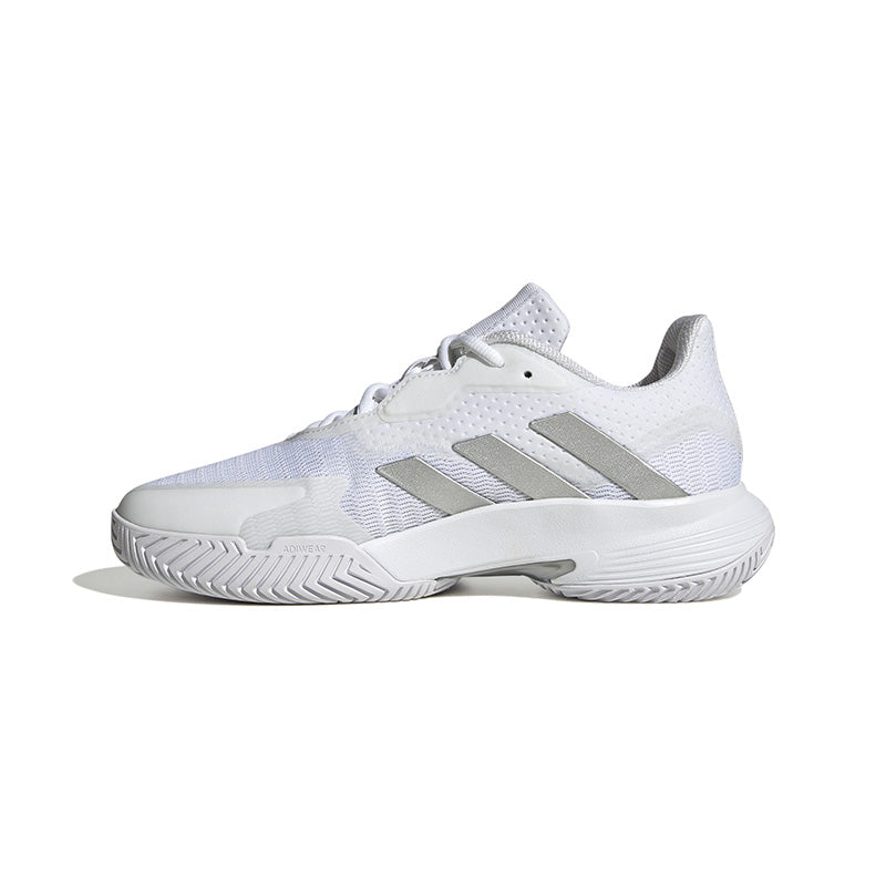 adidas CourtJam Control (W) (White/Silver) vid-40192662372439