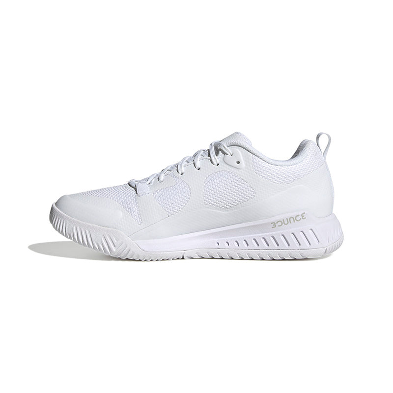 adidas Court Team Bounce 2.0 Indoor (W) (White) vid-40141822459991 @size_8.5 ^color_WHT