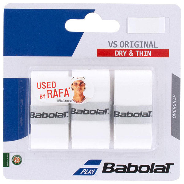 Babolat VS Grip Overgrip (3x) (White) vid-40158005919831
