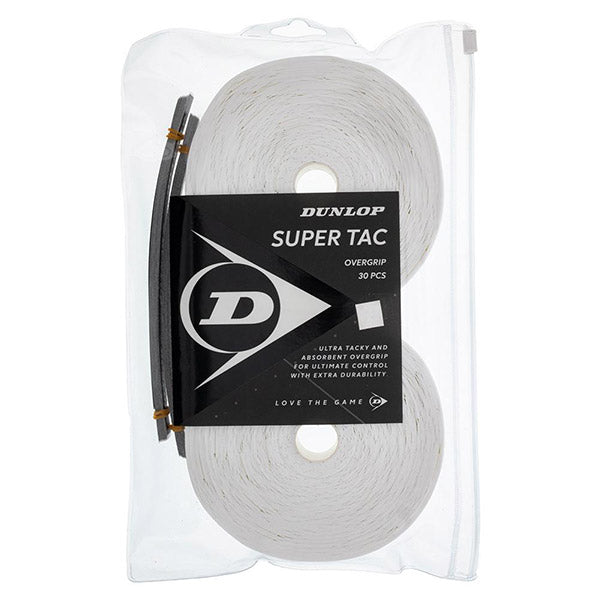 Dunlop Super Tac Overgrip (30-Pack) vid-40189310074967