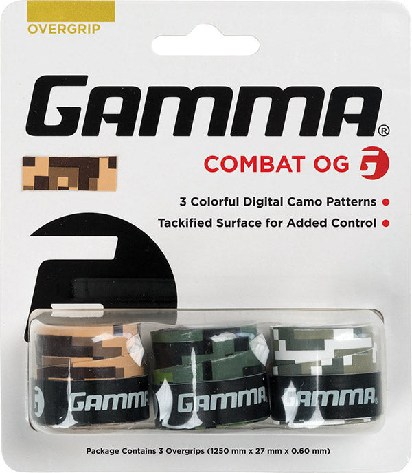 Gamma Combat Overgrip (3x) vid-40142024015959