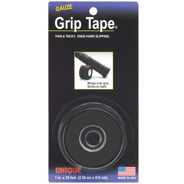 Tourna Grip Tape (Gauze) (1x) (Black) vid-40174687617111