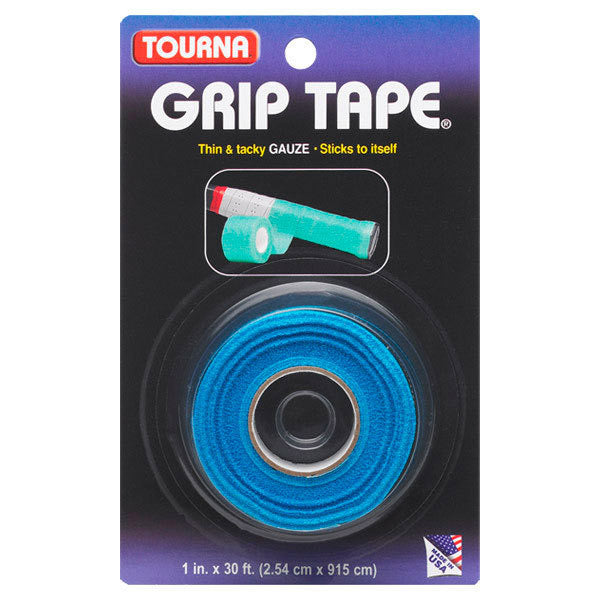 Tourna Grip Tape (Gauze) (1x) (Blue) vid-40174687649879