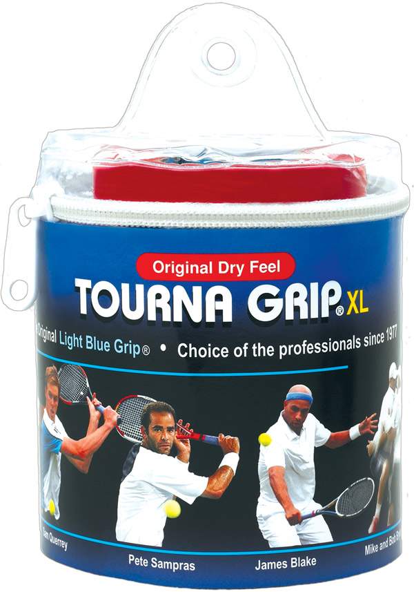 Tourna Grip Blue "XL" Roll (30x) Vinyl Case vid-40174655963223